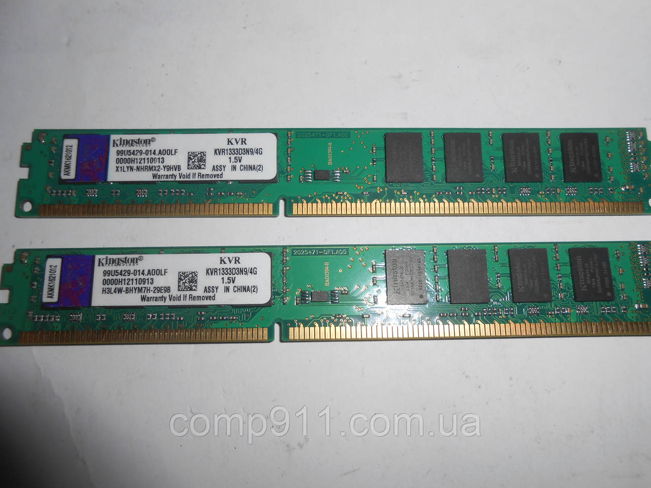 Оперативна пам'ять для комп'ютера DDR3 4GB 1333Mhz Intel/AMD ОЗП Кіїв — зображання 1 Оперативна пам'ять для ко