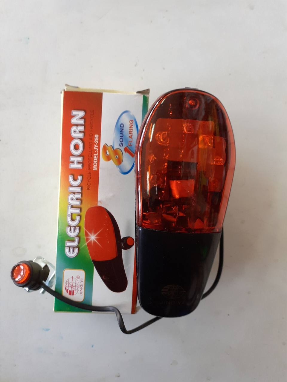 Сигнал мигалка велосипедна дитяча JY-250