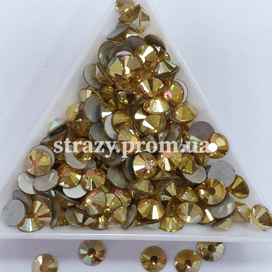 Стрази ss30 Suneshine (Gold Dream) (6.5 мм) 280шт "Crystal Premium"