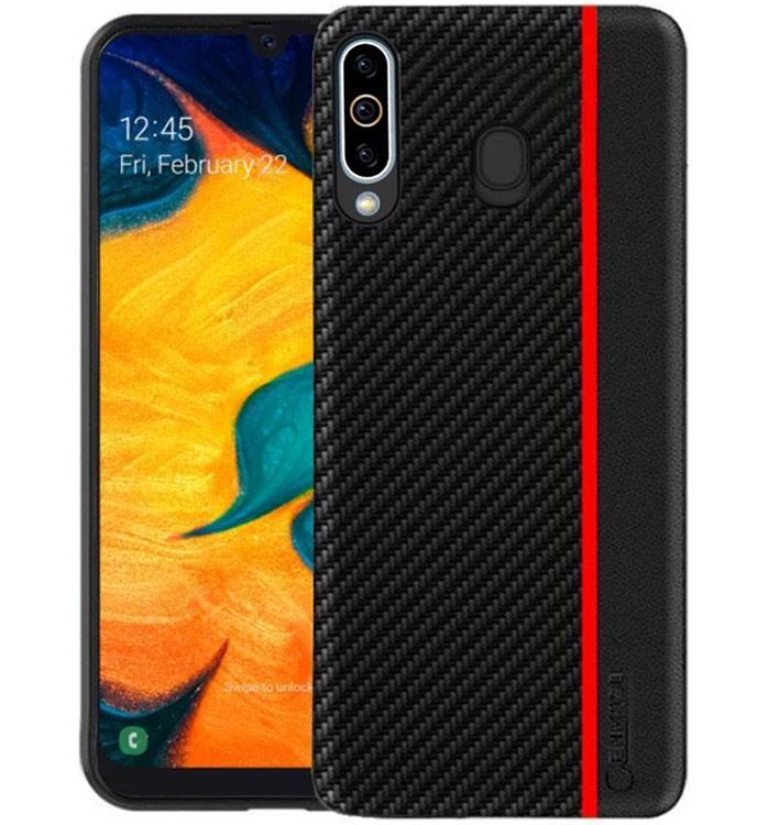 Чохол накладка Primo Cenmaso для Samsung Galaxy M30 2019 ( SM-M305 ) - Black&Red