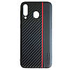 Чохол накладка Primo Cenmaso для Samsung Galaxy M30 2019 ( SM-M305 ) - Black&Red, фото 4