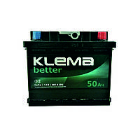 Аккумулятор Klema better 6CT-50-1 50Ah/480A L+ 1 (Клема) WESTA (ВЕСТА) Автомобильный АКБ Кислотный Украина НДC