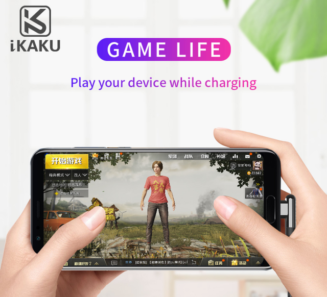 кутовий кабель kaku для iphone