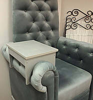Педикюрное кресло Трон Ice Queen-большое кресло трон для педикюра профессиональные педикюрные кресла Кресло