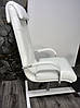 Педикюрне крісло для клієнтів манікюру педикюру Aramis Zestaw Педикюрні крісла на металевій стійці, фото 3