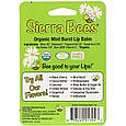 Бальзами для губ Sierra Bees "Organic Lip Balms" перцева м'ята (4 шт.), фото 2