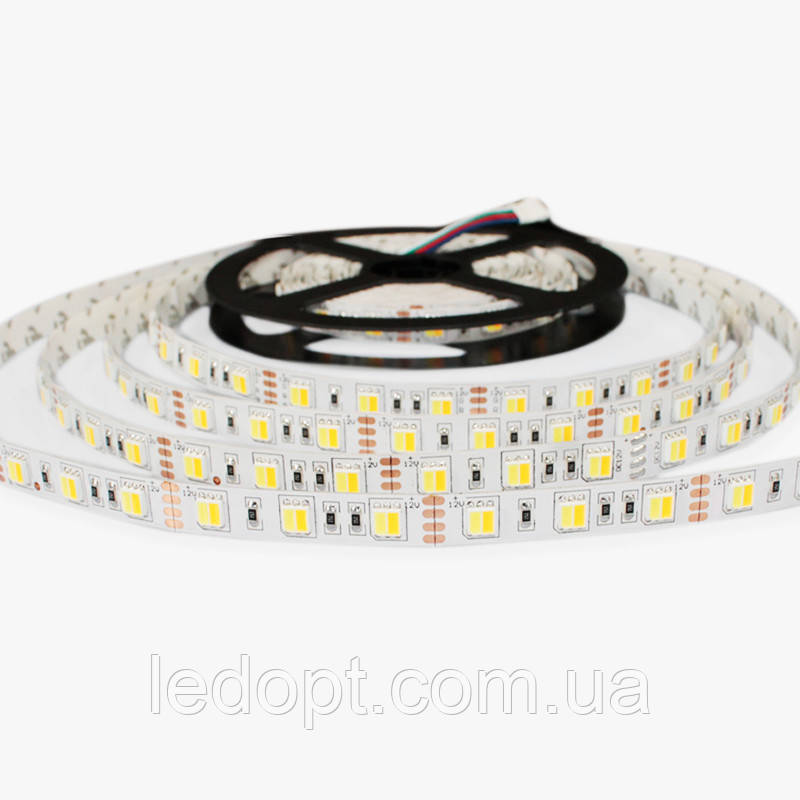 Світлодіодна стрічка SMD5025 12W 60 LED/m IP20 W+WW