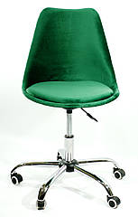 Стілець MILAN SOFT OFFICE ОКСАМИТ ЗЕЛЕНИЙ - 5