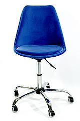 Стілець MILAN SOFT OFFICE СИНІЙ ОКСАМИТ В - 1