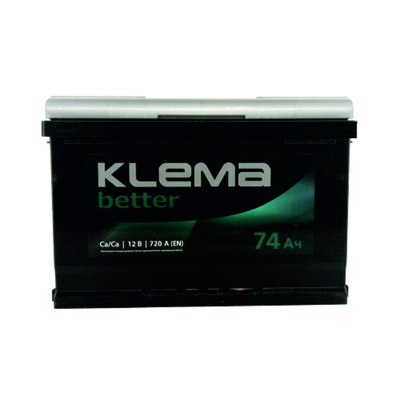 Акумулятор KLEMA BETTER 6CT-74-0 74Ah/720A R+ 0 (Клема) WESTA (ВЕСТА) Автомобільний АКБ Кислотний Україна НДC, фото 1