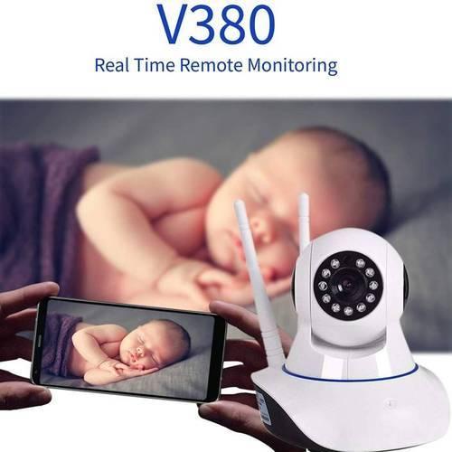 [ОПТ] Розумна Wi-Fi камера V380 IP Camera Smart Wireless з датчиком руху і нічним режимом зйомки, фото 1