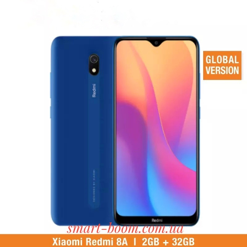 Смартфон Xiaomi Redmi 8A Blue 6.2" 2/32Gb 5000mAh Global version - фото 2 - id-p1083021887