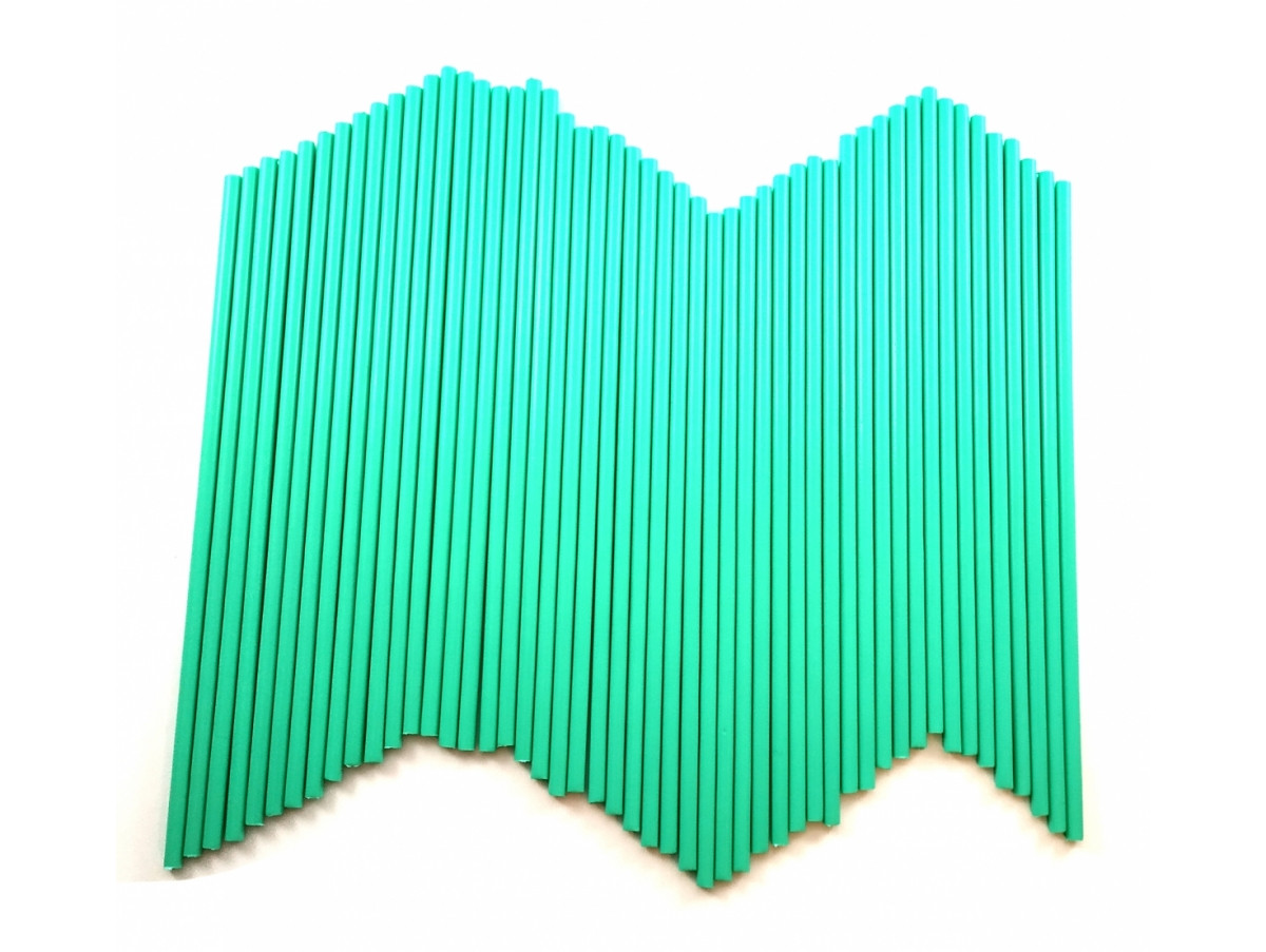 Палички для кейк-попсів бірюзові 1 кг Україна 15 см (1000 шт.), фото 1