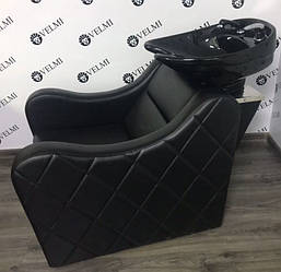 Мийка перукарська Ambassador меблі для салону краси крісло-мийка для барбершопу