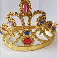 Корона Золото с цветными камнями
