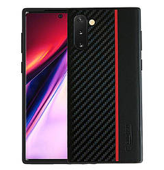 Чохол накладка Primo Cenmaso для Samsung Galaxy Note 10 2019 ( SM-N970 ) - Black&Red