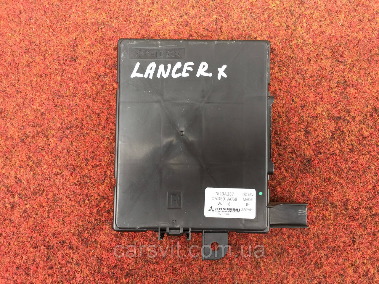 Блок Управления Кондиционером Mitsubishi Lancer X 7820A337 1650 ...