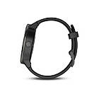 Смарт-годинник Garmin Vivoactive 3 Black with Slate Hardware з чорним ремінцем, фото 2