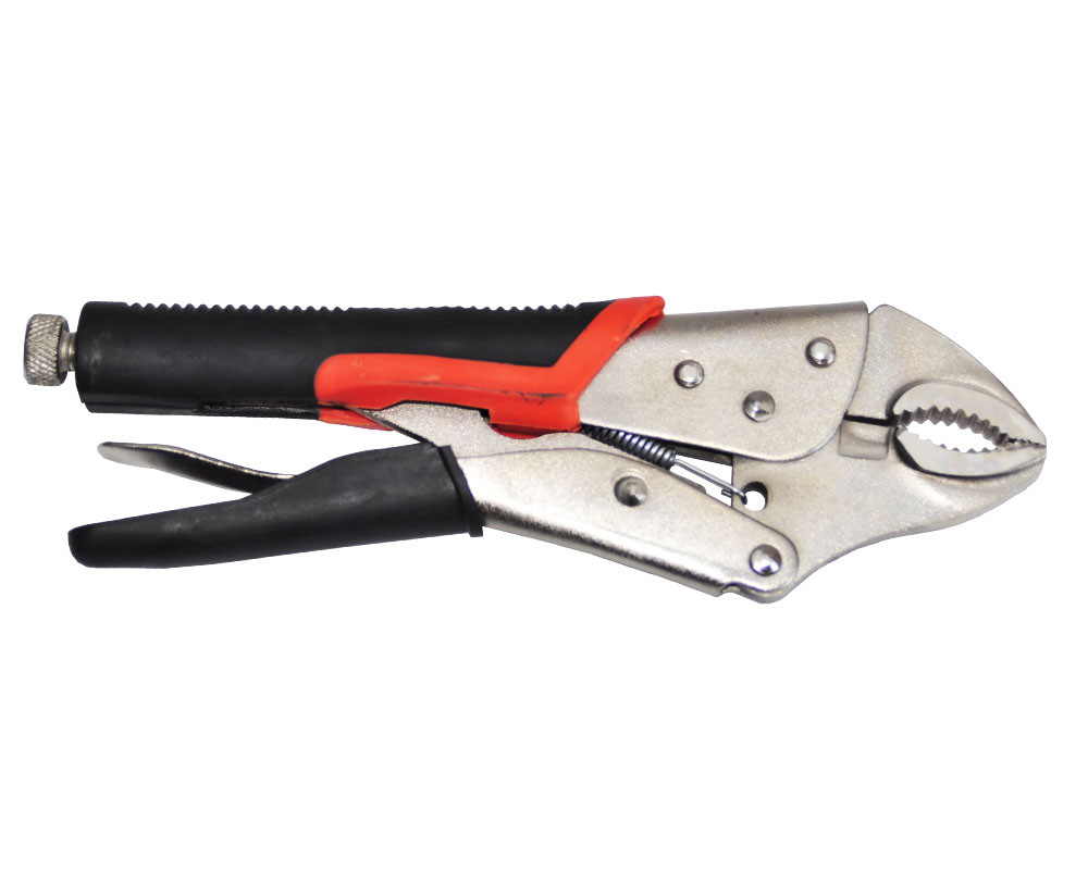 44-710 Кліщі затискні універсальні 230мм подовжені, двокомпонентна рукоятка