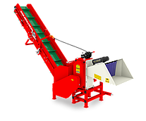 Подрібнювач гілок Arpal АМ-120ТР-К PRO з транспортером під ВОМ трактора (діаметр гілок 120 мм)