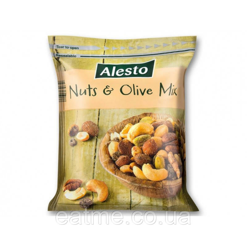 Alesto Olive Mix Мікс горіхів із сушеними оливками 200g