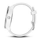 Смарт-годинник Garmin Vivoactive 3 Stainless with White Band, фото 3
