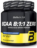 BCAA 8:1:1 Zero BioTech, 250 грамів (зі смаком)