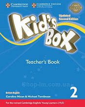 Книга для вчителя kid's Box Updated Second Edition 2 teacher's Book with Audio Online