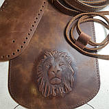 Затяжка (затяжка) для рюкзака або торби. Колір "Коньячний", фото 3