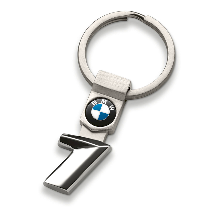 Оригінальний брелок для ключів BMW 1 Series Key Ring, Silver (80272454647)