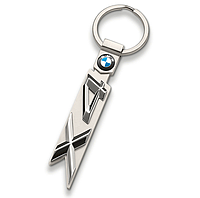 Оригинальный брелок для ключей BMW X4 Key Ring, Silver (80272454659)