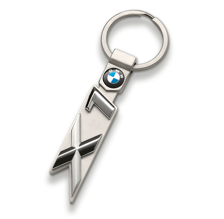 Оригінальний брелок для ключів BMW X1 Key Ring, Silver (80272454656)