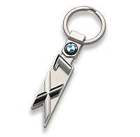 Оригинальный брелок для ключей BMW X1 Key Ring, Silver (80272454656)