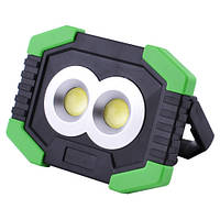 Прожектор світлодіодний T-917A-1LM+2СOB, 1x18650, сонячна батарея, ЗП micro USB