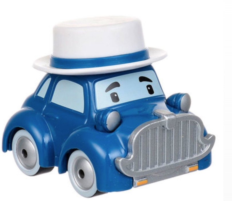 Металева ретро машинка Мусті (6 см) Robocar Poli 83179