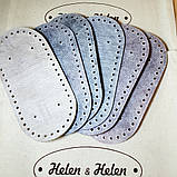 Денце для в'язаних сумок. Колір "Коньячний", фото 4