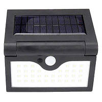 Настінний вуличний світильник YX-618/566-COB, 1x18650, PIR+CDS, сонячна батарея