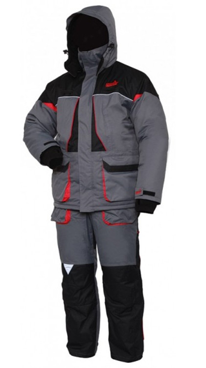 Костюм зимовий NORFIN Arctic Red -25°, костюм для зимової риболовлі куртка з комбінезоном