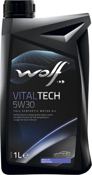 Моторне масло Wolf Vitaltech 5W-30 1 л