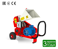 Подрібнювач гілок АМ-60Е з електричним двигуном 4 кВт (діаметр гілок 60 мм)