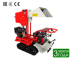 Подрібнювач гілок Arpal АМ-80БД-М з бензиновим двигуном 7 к.с. (діаметр гілок 80 мм)