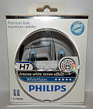 Автомобільні лампи "PHILIPS" (H7) (White Vision) (4300 K)(+60%)(12 V)(55W), фото 2