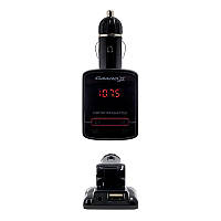 FM-трансмітер Grand-X CUFM79GRX, AUX, USB 0.5A, SD card, 3.5 мм mini-jack