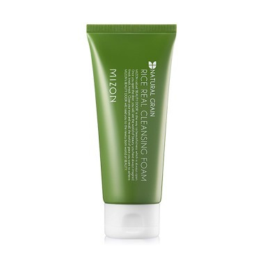 Рисова пінка Mizon Rice real cleansing foam