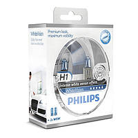 Автомобільні лампи "PHILIPS" (H1) (White Vision) (4300 K)(+60%)(12 V)(55W)