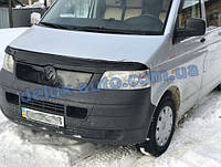 Зимова матова з утепленням накладка на решітку на Volkswagen T5 Transporter 2003-2010 рр.