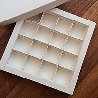 Коробка для цукерок на 16 штук Є, фото 2