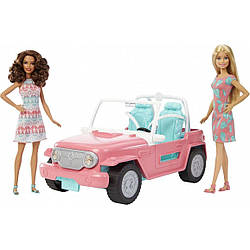 Barbie Jeep with Two Dolls Барбі джип та 2 ляльки Барби Джип + 2 куклы Mattel FPR59