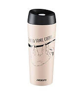 Термочашка Ardesto Coffee time Cup 450 мл бежевый