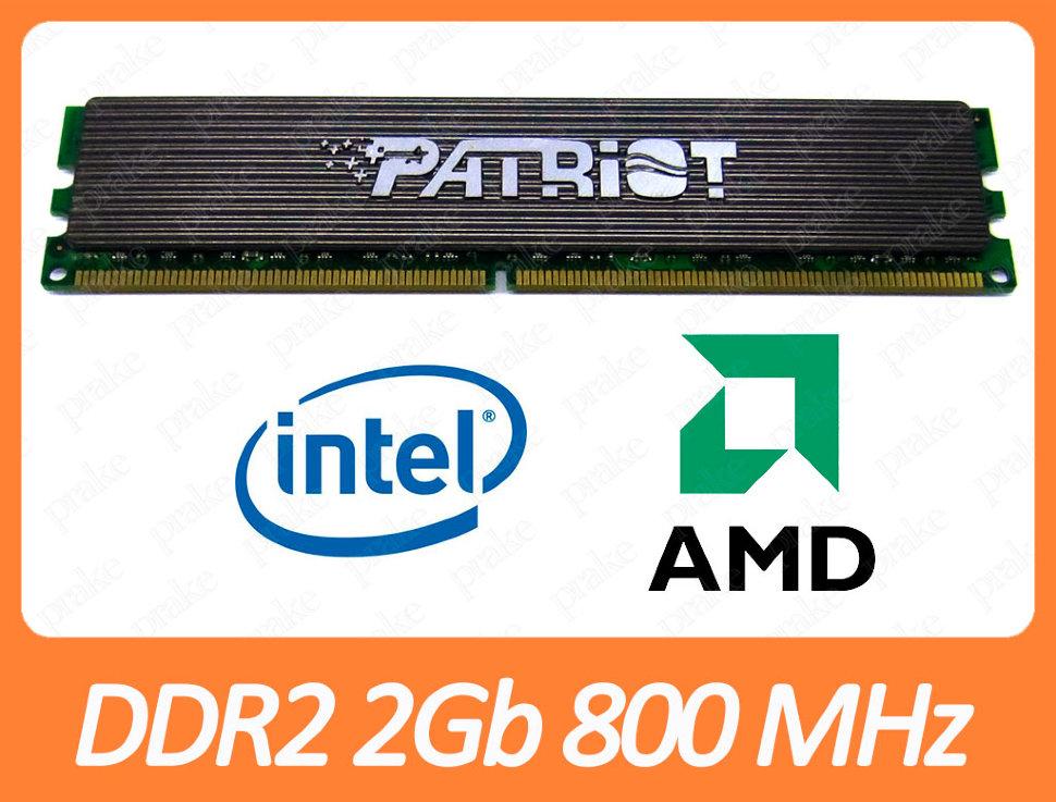 DDR2 2GB 800 MHz (PC2-6400) CL4 Patriot PDC24G6400LLK